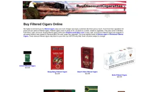 Buydiscountcigarettes.com website