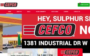 CEFCO Convenience Stores website