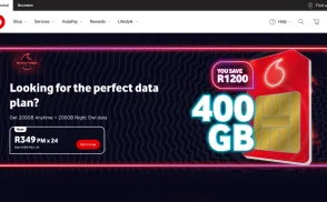 Vodacom website