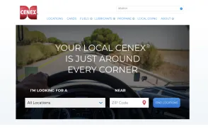 Cenex website