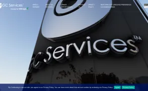 GC Services website