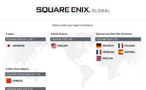 Square Enix Holdings website