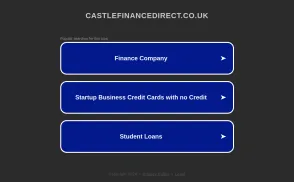 Castle Finance Direct website
