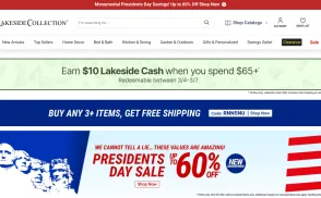 The Lakeside Collection website