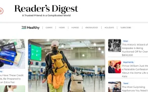 Reader's Digest / Trusted Media Brands website