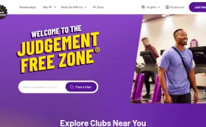 Planet Fitness website