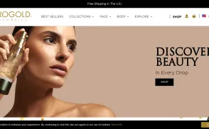 OroGold Cosmetics website