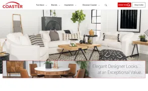 Coaster Fine Furniture website