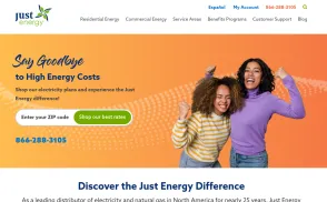 Just Energy Group website