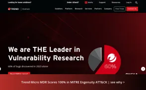 Trend Micro website