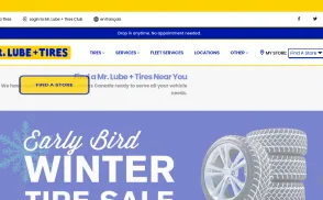 Mr. Lube Canada website