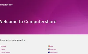 ComputerShare website