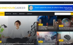 Shining Your Career website