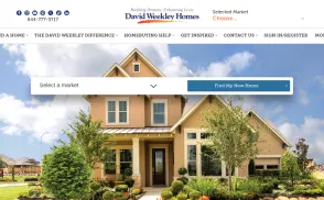 David Weekley Homes website