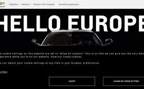 Chevrolet website