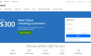 JPMorgan Chase website