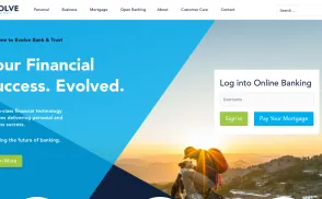 Evolve Bank & Trust website