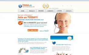 TISSA / The Income Solution SA website