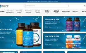 Vitamin World website