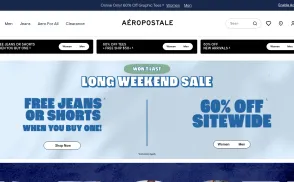 Aeropostale website