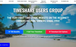 Timeshare Users Group / TUG2.com website