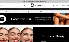 DermStore website