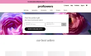 ProFlowers website