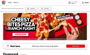 Pizza Hut website