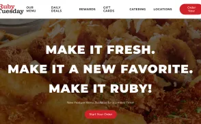 Ruby Tuesday website