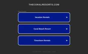 The Coral Resorts website