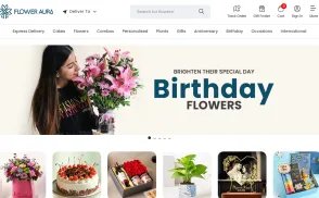 FlowerAura website