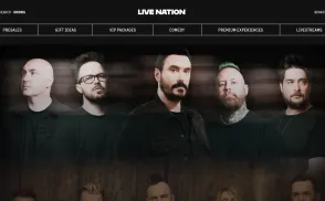 Live Nation website