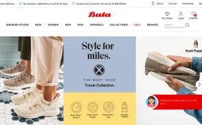 Bata India website