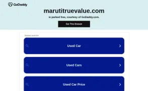 Maruti True Value website