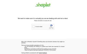 Shoplet.com website