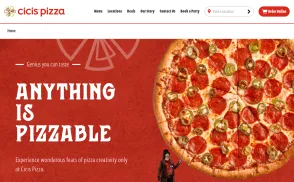CiCi's Pizza website