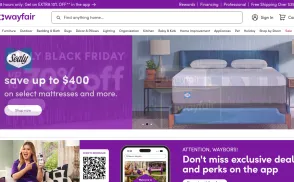 Wayfair website