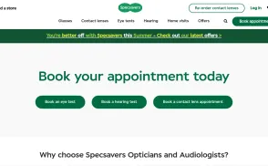 Specsavers Optical Group website