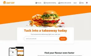Just Eat website