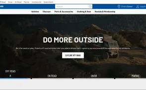 Polaris Industries website