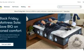 Serta website