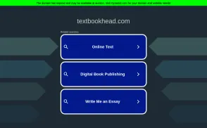 Textbook Head website