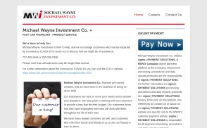 Michael Wayne Investments website