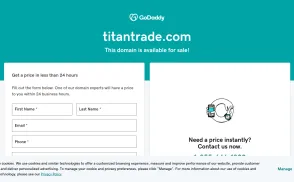 Titantrade.com website