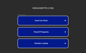 GenuinePTR website