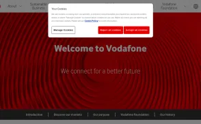 Vodafone website