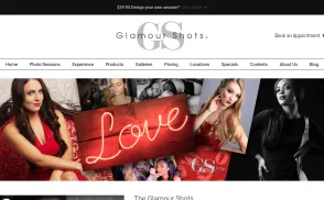 Glamour Shots Licensing website