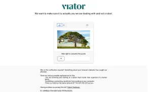 Viator website