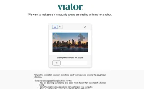 Viator website