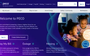 PECO website